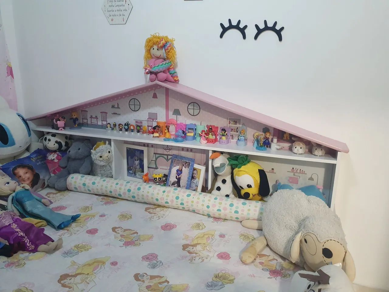 Cama Infantil com prateleira para brinquedos  - Foto 5