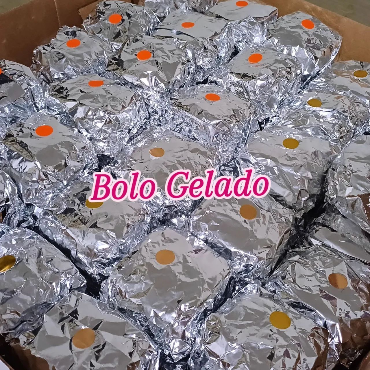 Bolo Gelado 3,00 a unidade 