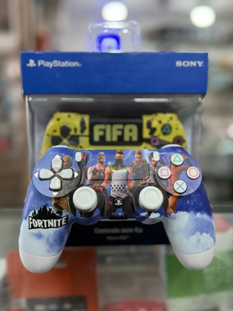 controle sem fio para play 4, gamepass, android e iOS