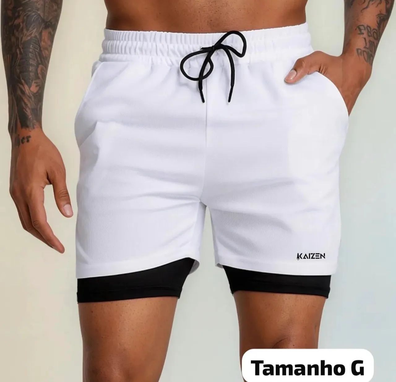 Short Kong Dry fit Tamanho G - Foto 5