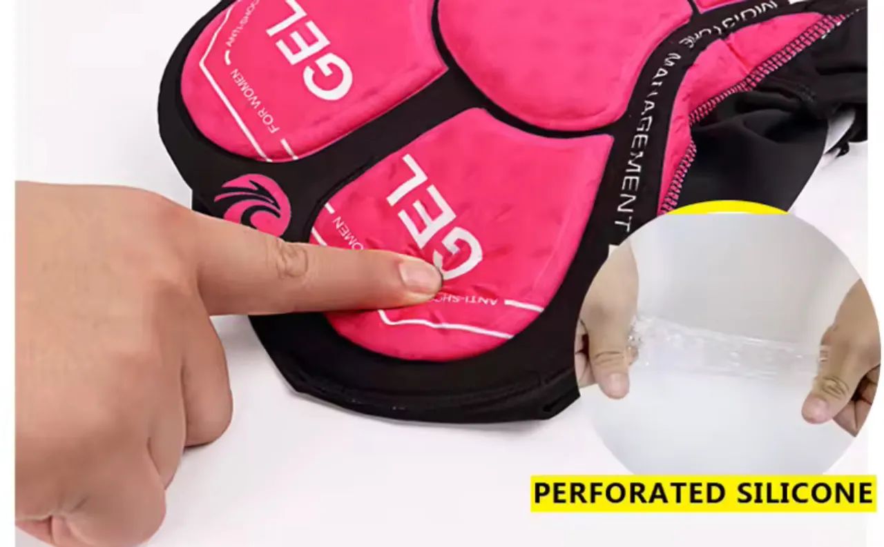 Shorts Ciclismo Feminino com gel - Foto 3