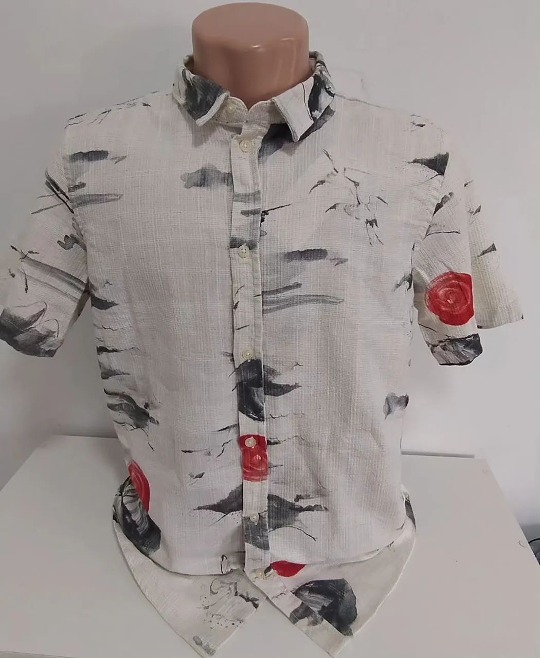 Camisa Reserva Estampada Verão -G<br><br>Cor: