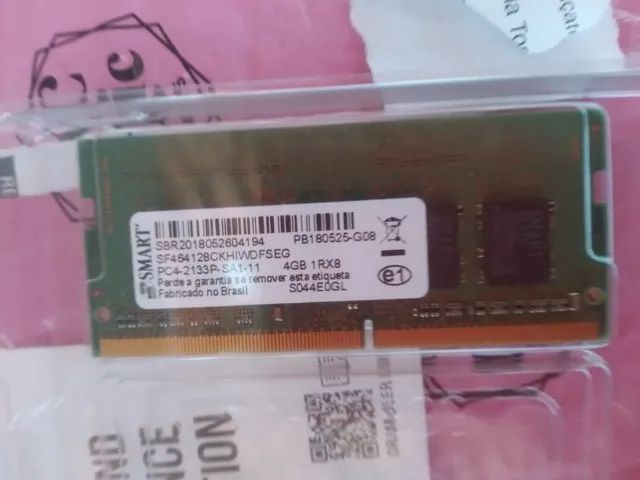 Memória Notebook Ddr4 4gb 2133mhz Original Smart C15 Soldimm - Foto 2