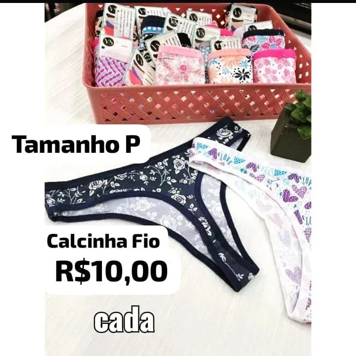 Calcinha feminina tamanho P  - Foto 2