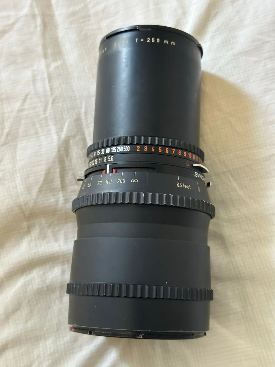 美品HASSELBLAD Carl Zeiss Sonnar 250mmF5.6 Carl Zeiss Sonnar 250mm f/5.6 C T* para Hasselblad - Acessórios