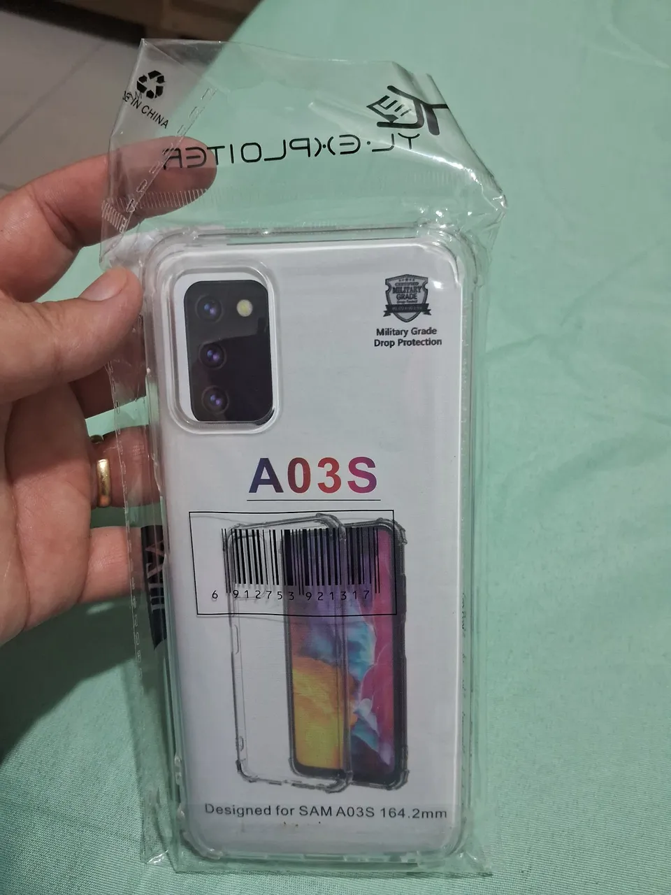 Capinha para Samsung A03S - Proteção anti-impacto 