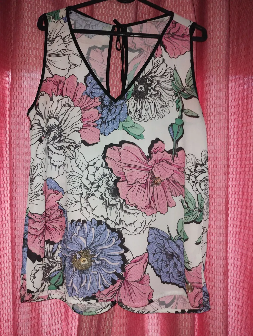 Blusa Floral Feminina famel