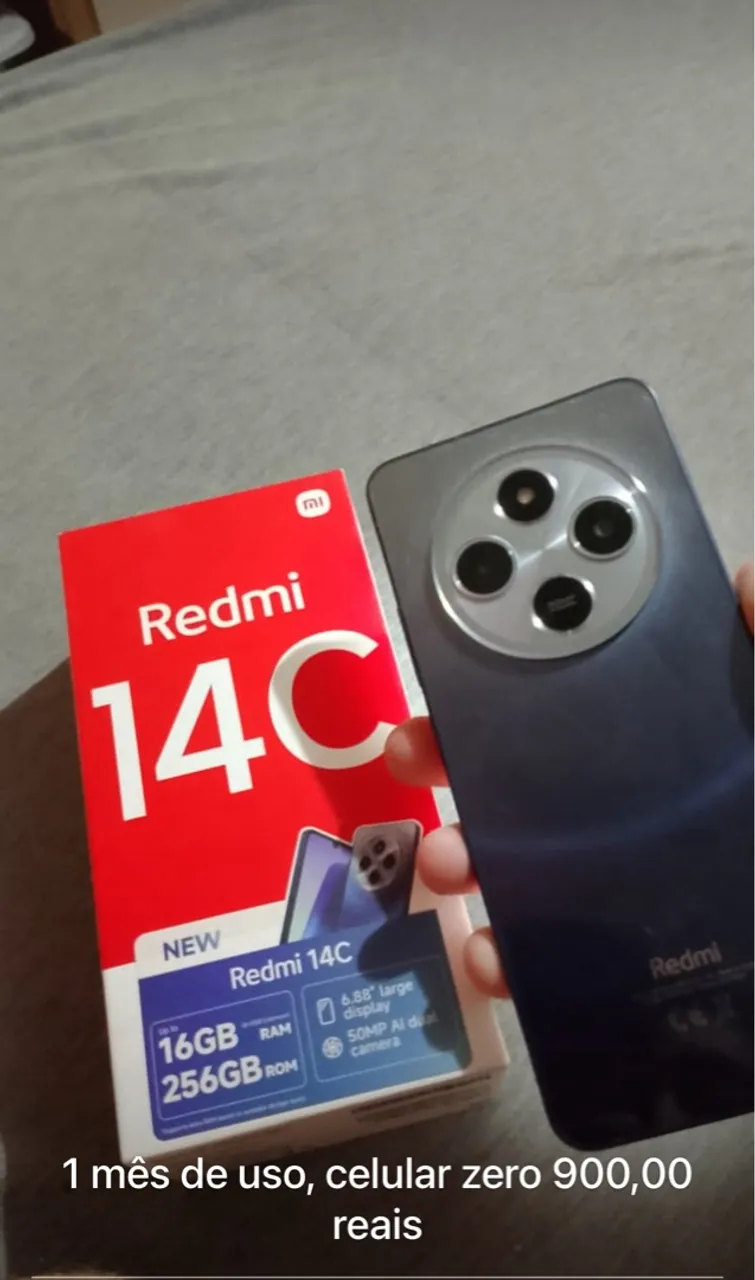 Vendo celular novo um mês uso 800 reais