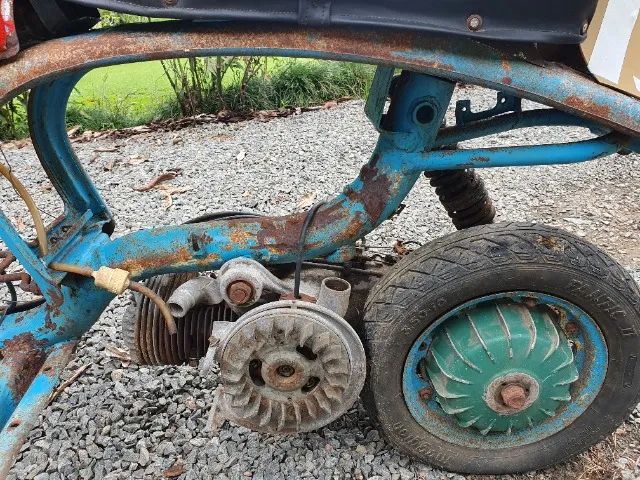  Lambretta de Corrida para Decoração Coleção Peças - Foto 2