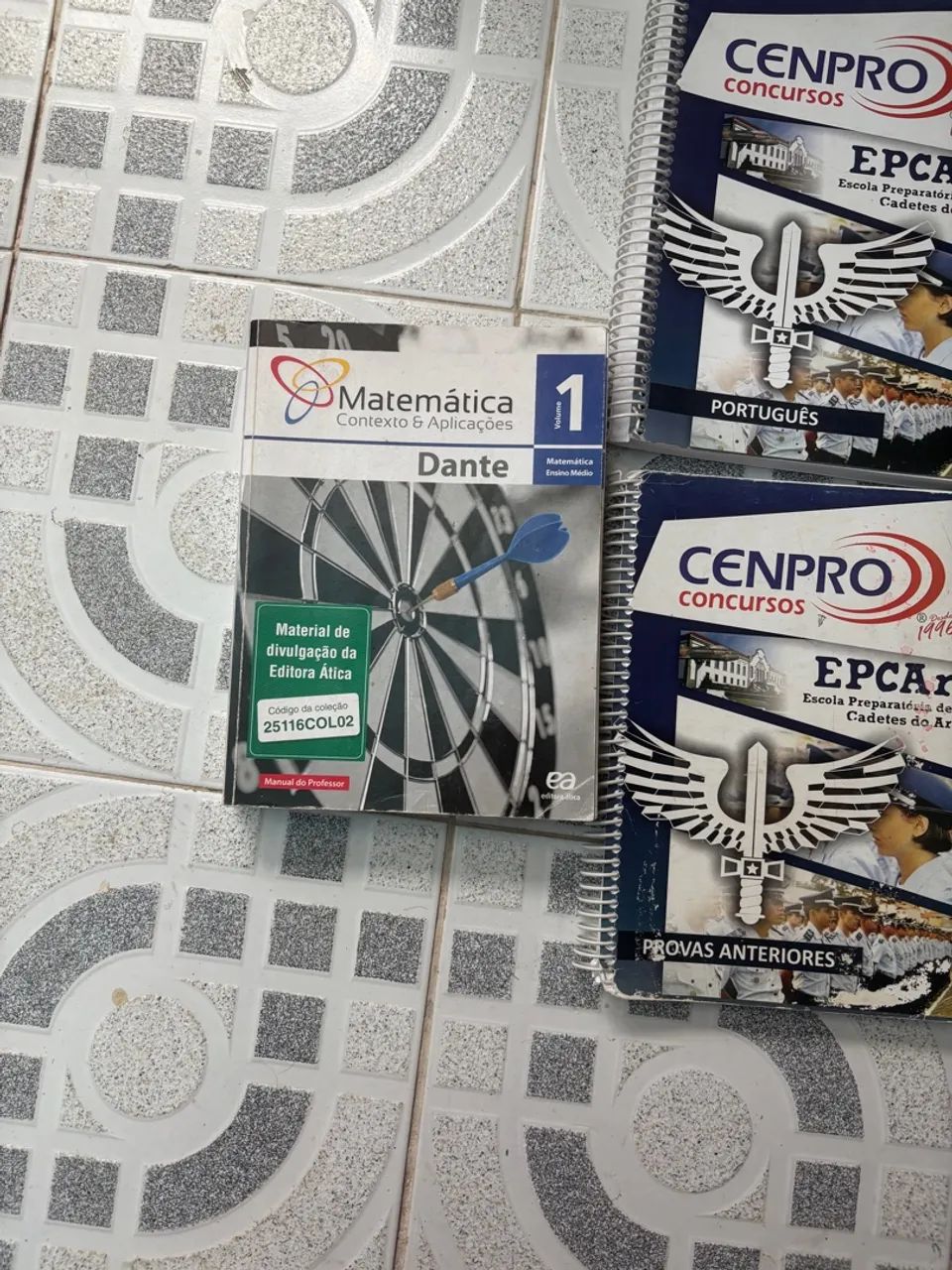 Apostilas EPCAr - CENPRO/ Matemática Dante Vol1 - Foto 2