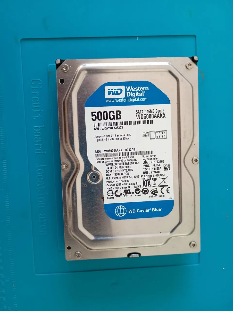 最新❥WIN10❥Blu-ray❥CORE-I5❥HDD500G❥高速メモリ4G HD 500GB Para PC | DVR | Armazenamento Externo - Armazenamento