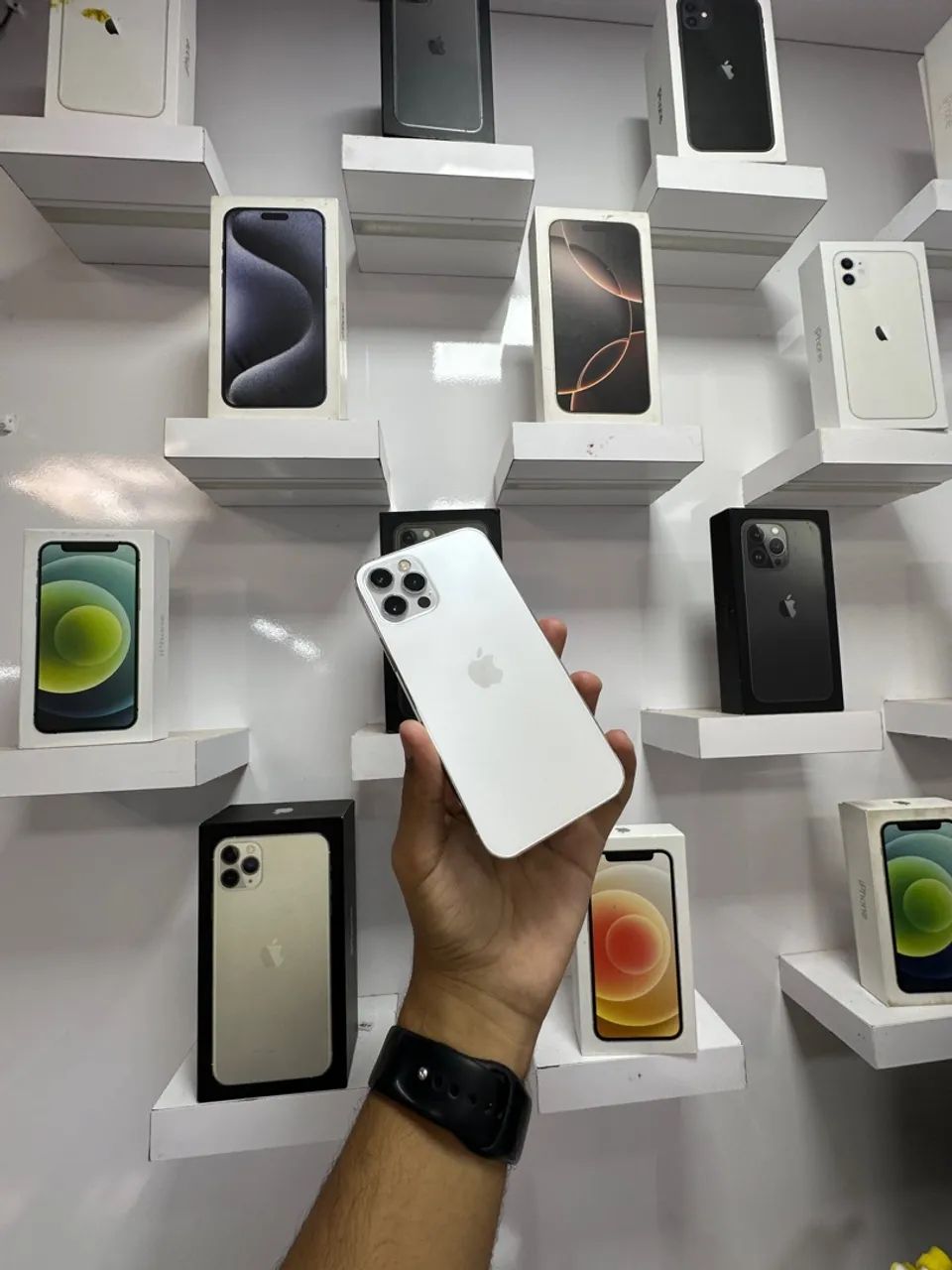 iPhone 12 Branco 128 gb, Câmera nova 