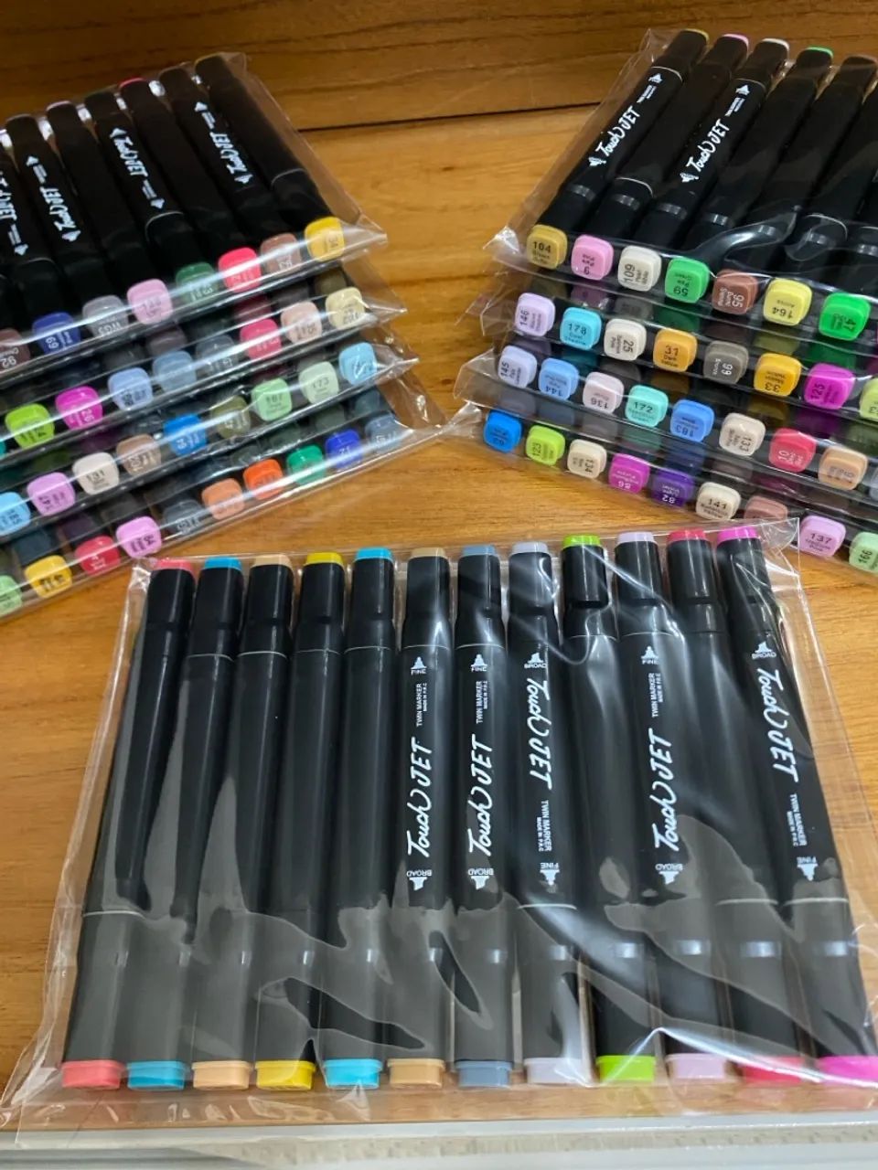 KIT COM 12 CANETINHAS TOUCH 