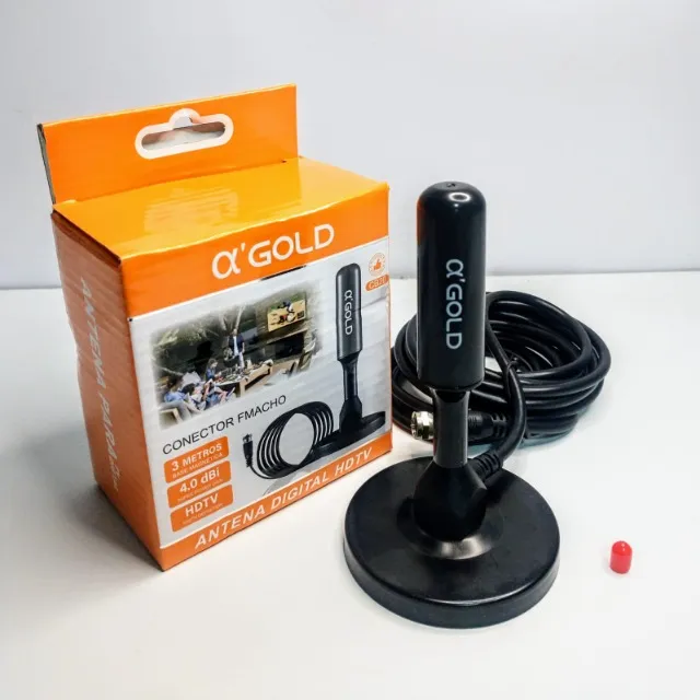 ANTENA DIGITAL HD 5 METROS DE CABO - ENTREGA GRATIS