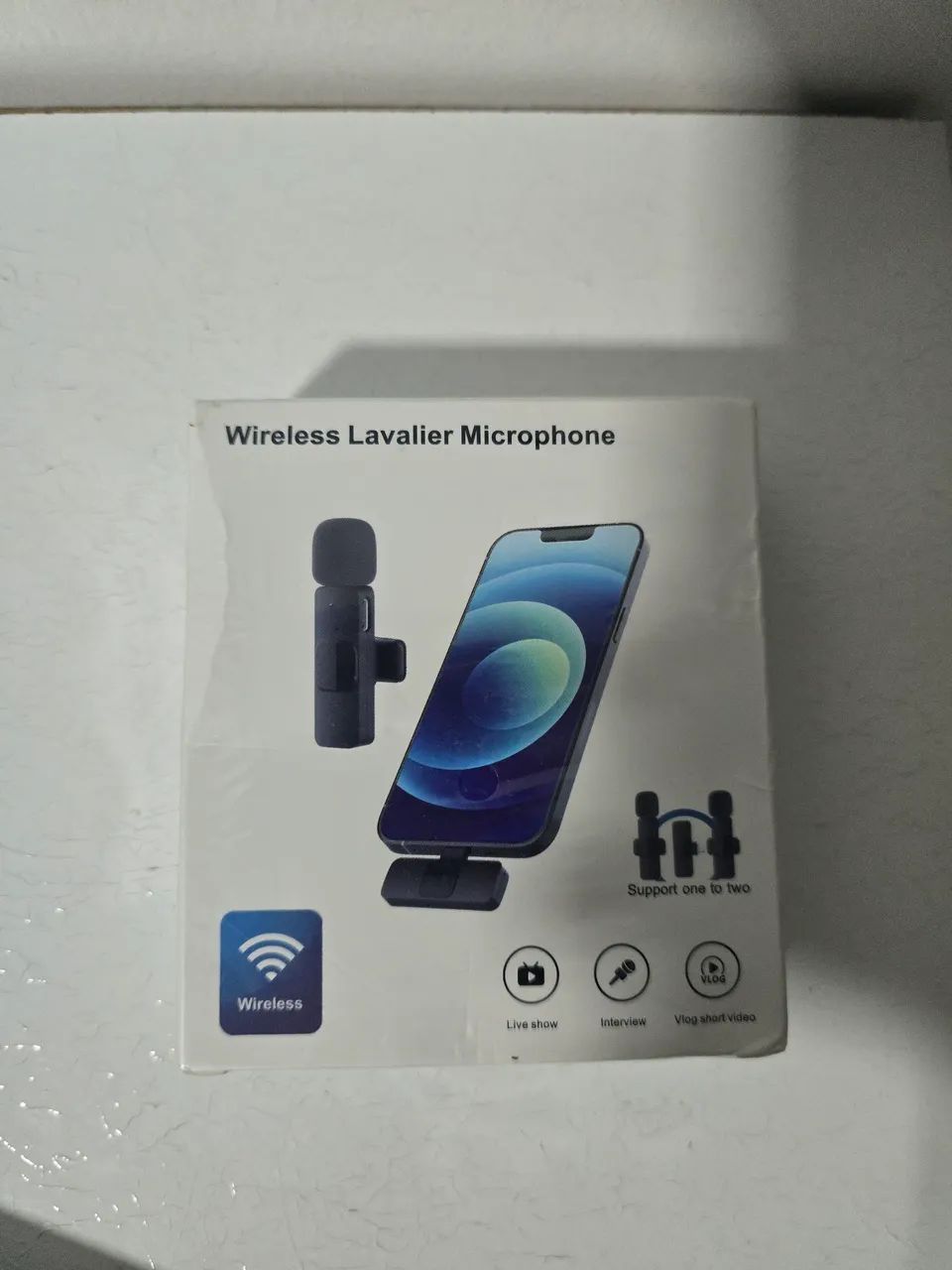 Microfone Lapela Wireless para Celular - Qualidade Profissional!