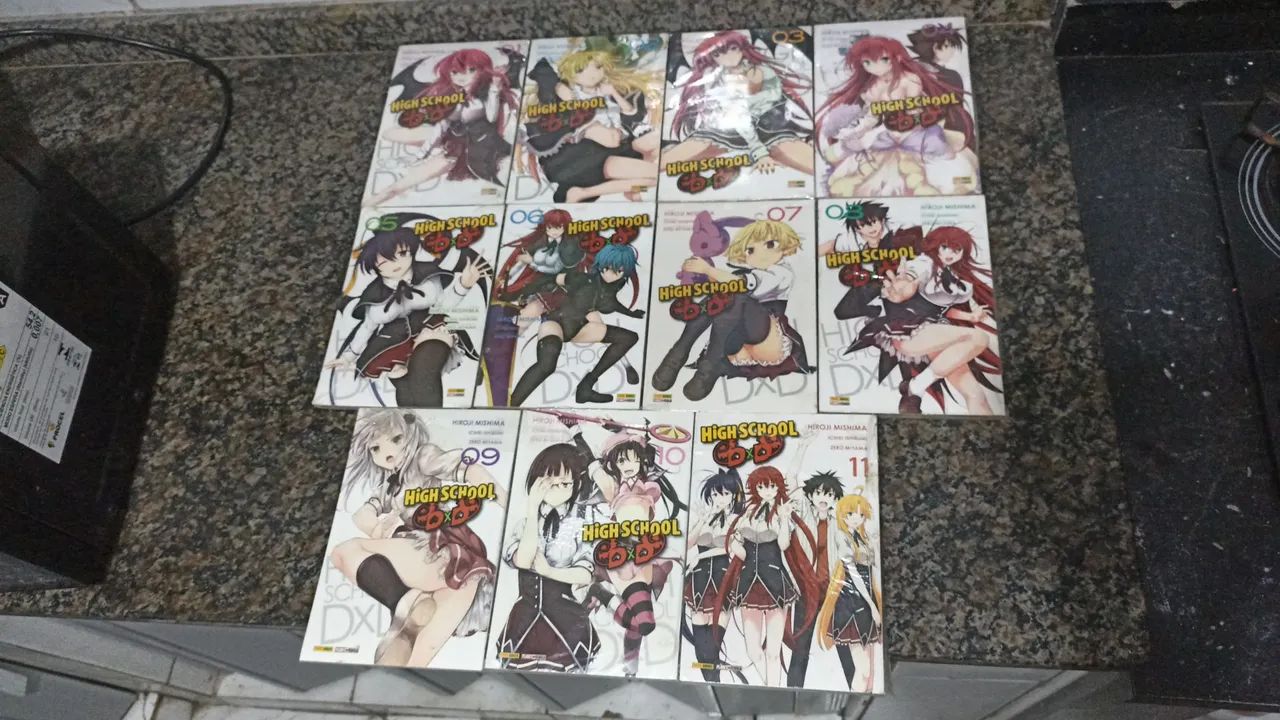 Mangá completo High School DxD e The Tratament Of Sister New Devil 
