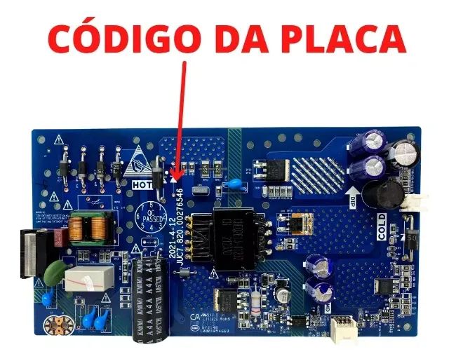 Placa Fonte Tv Ptv42g52rcf Ptv42g52 Juc7.820.00276546 Original - Foto 4