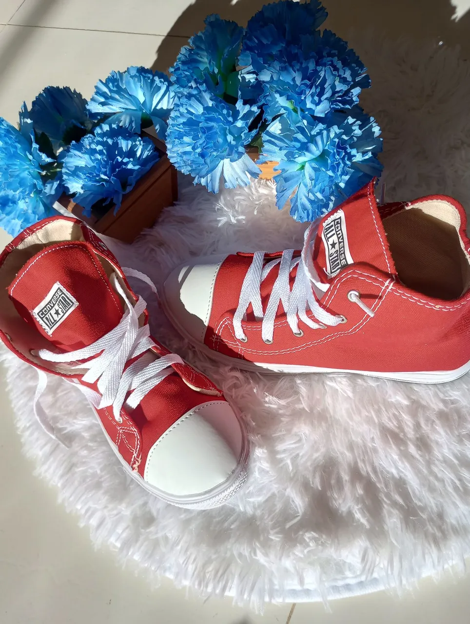 Tênis Converse All Star Infantil Vermelho Tam 33 novo unissex 