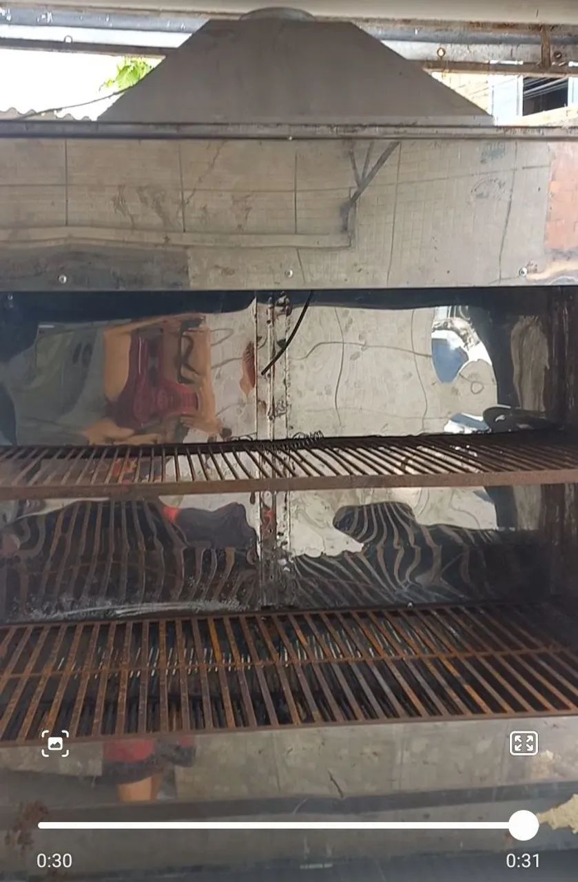 Churrasqueira inox profissional 