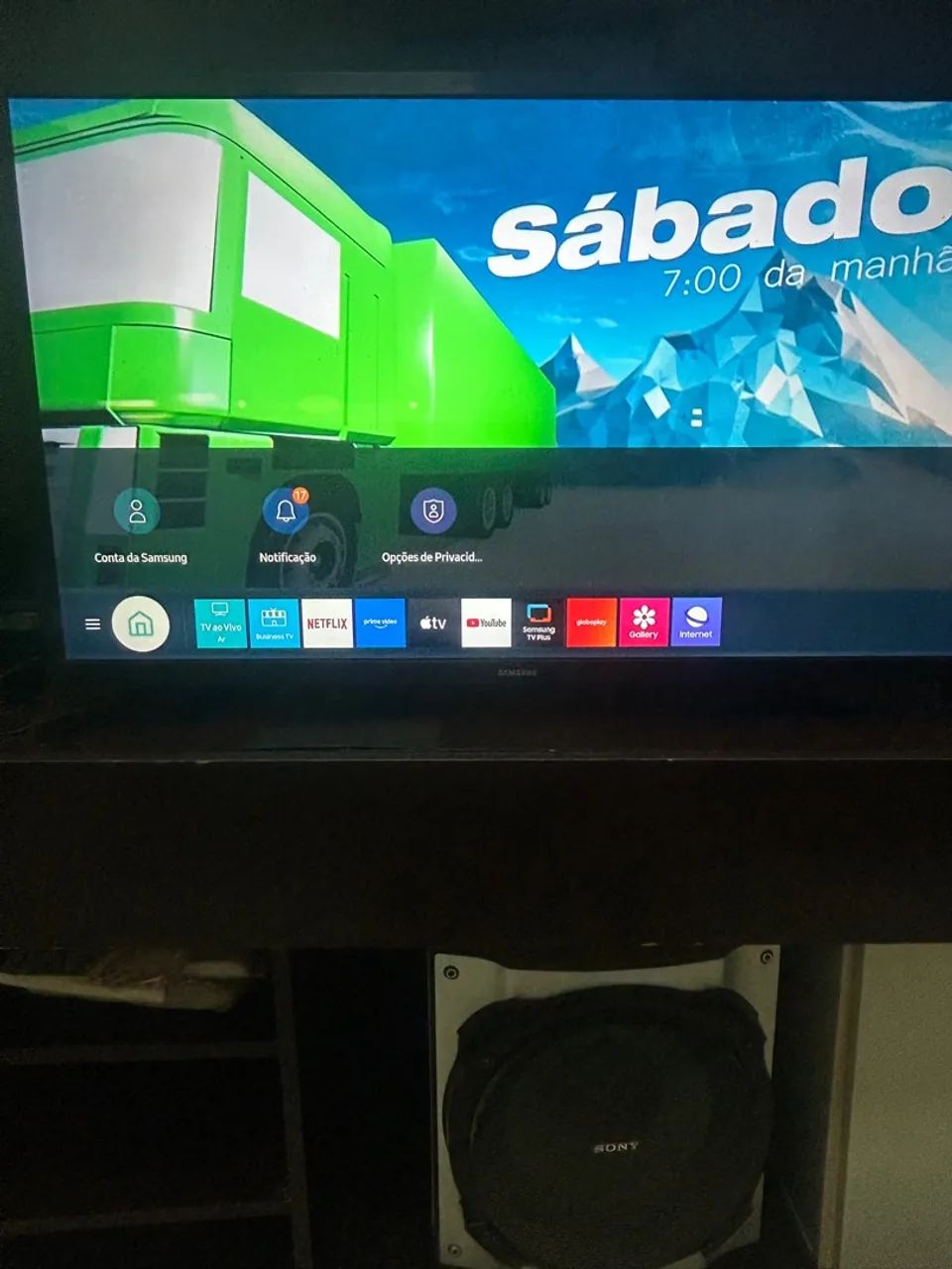 TV Samsung 32 polegadas smart com canais liberado  - Foto 2