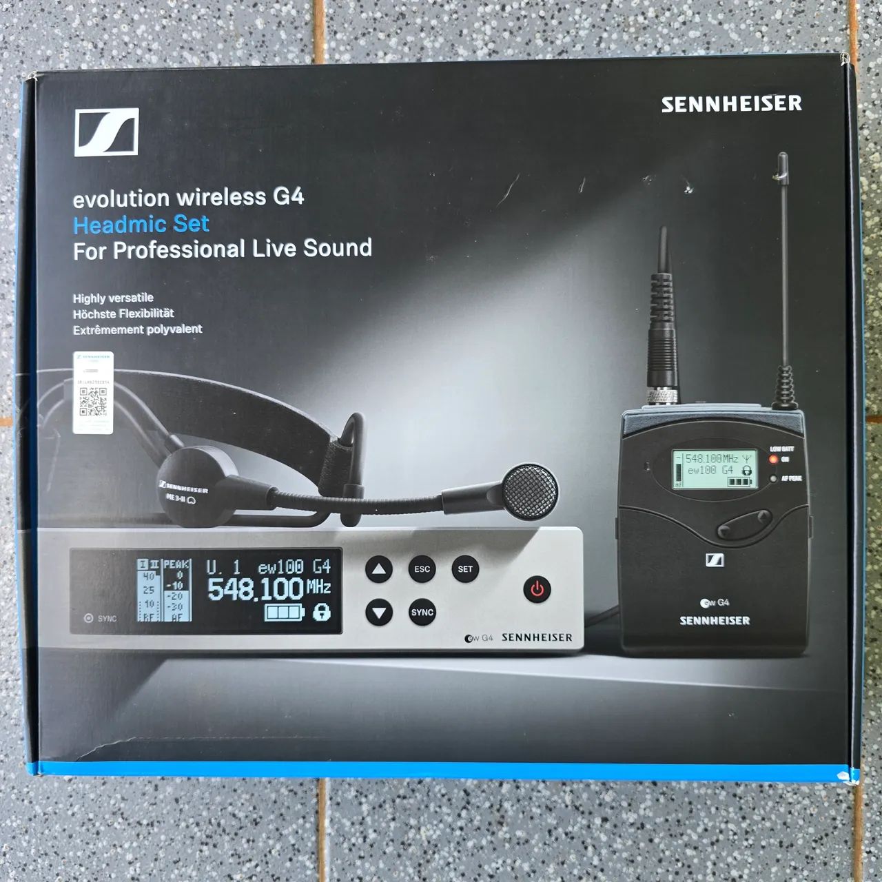 Sennheiser evolution wireless G4 Headmic Set