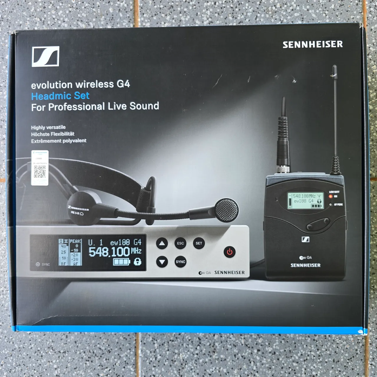 Sennheiser evolution wireless G4 Headmic Set