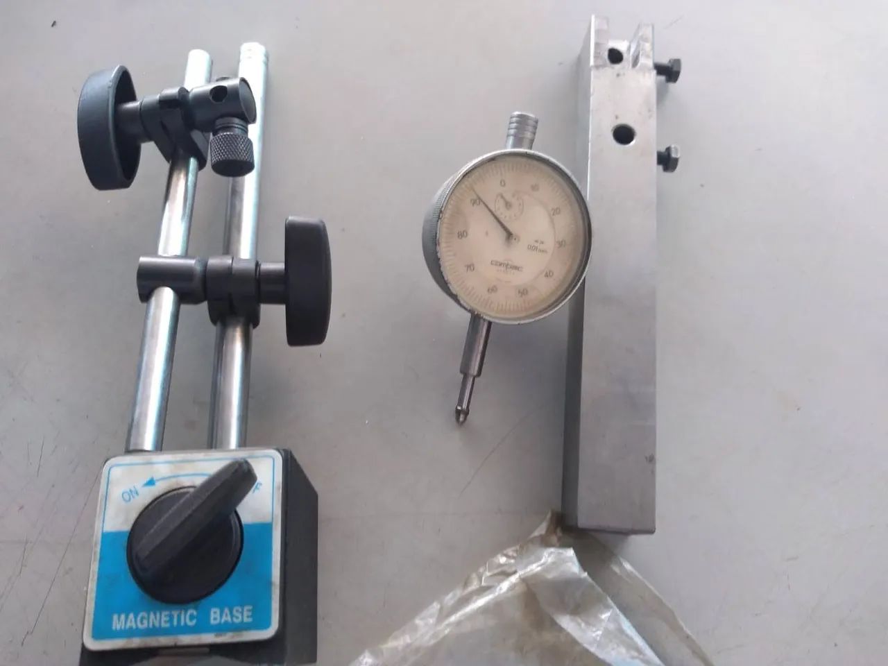 Relógio Comparador com base magnética - Foto 3