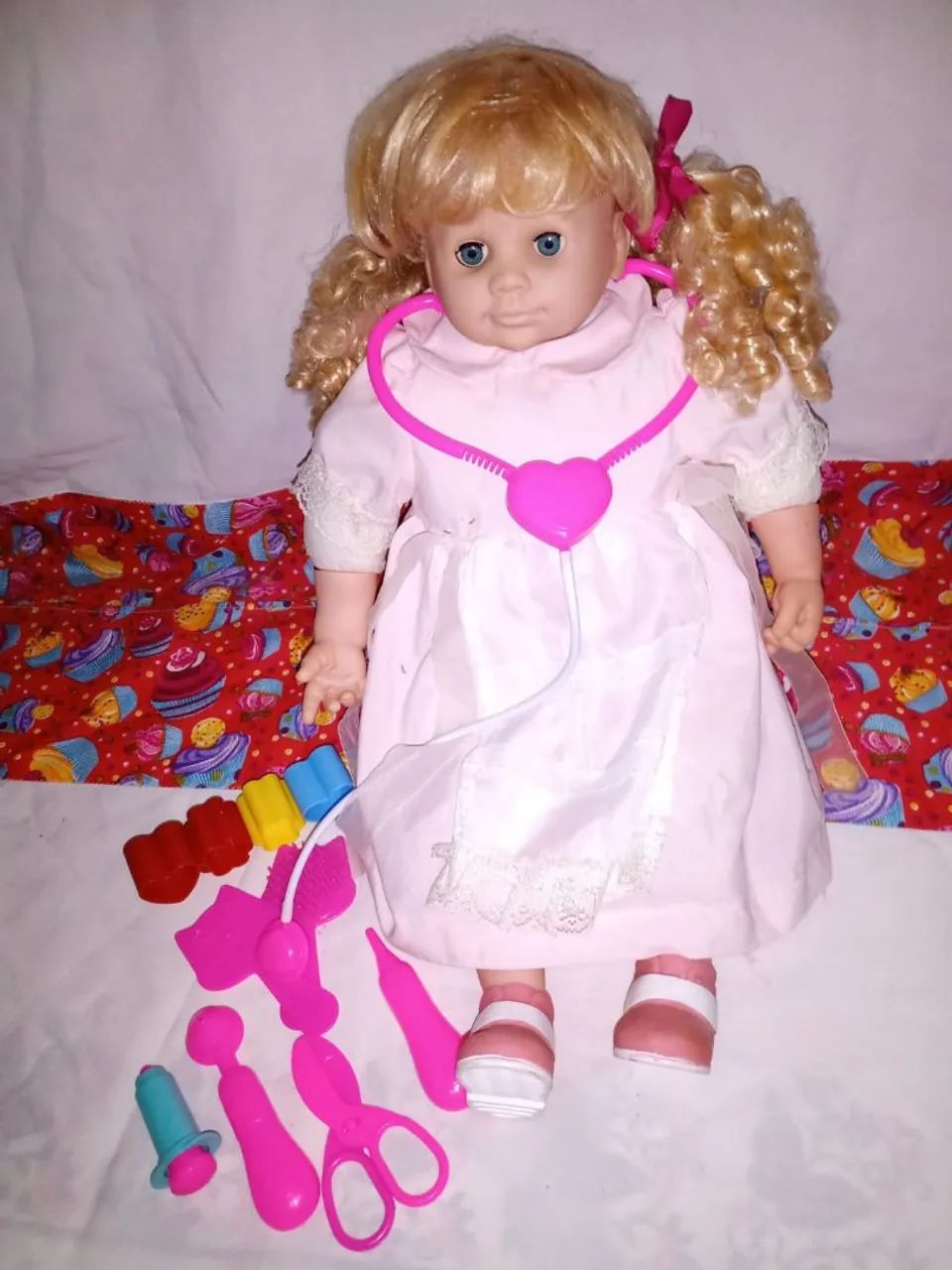 Boneca Espanhola Frases Antiga Coleção 