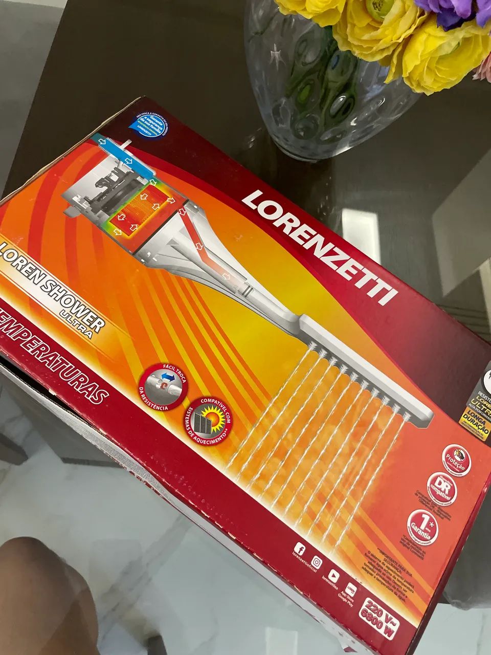 Chuveiro elétrico lorenzetti Loren Shower