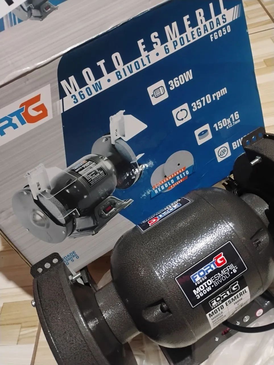Esmeril FortG 360w - Foto 3