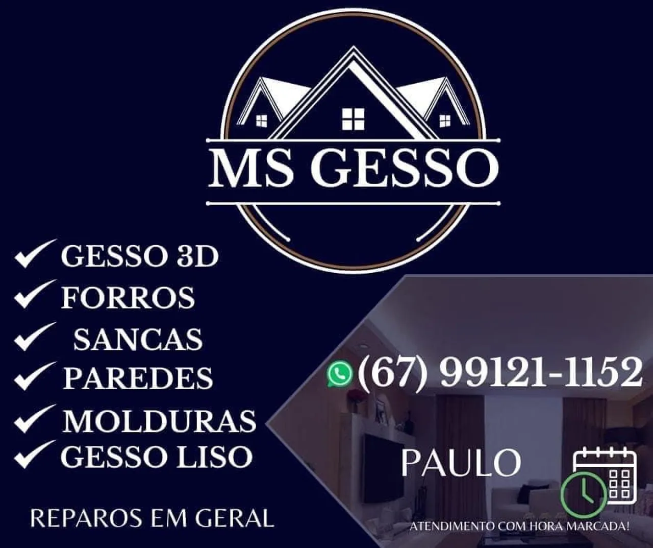 MS GESSO ( preço justo é aqui)