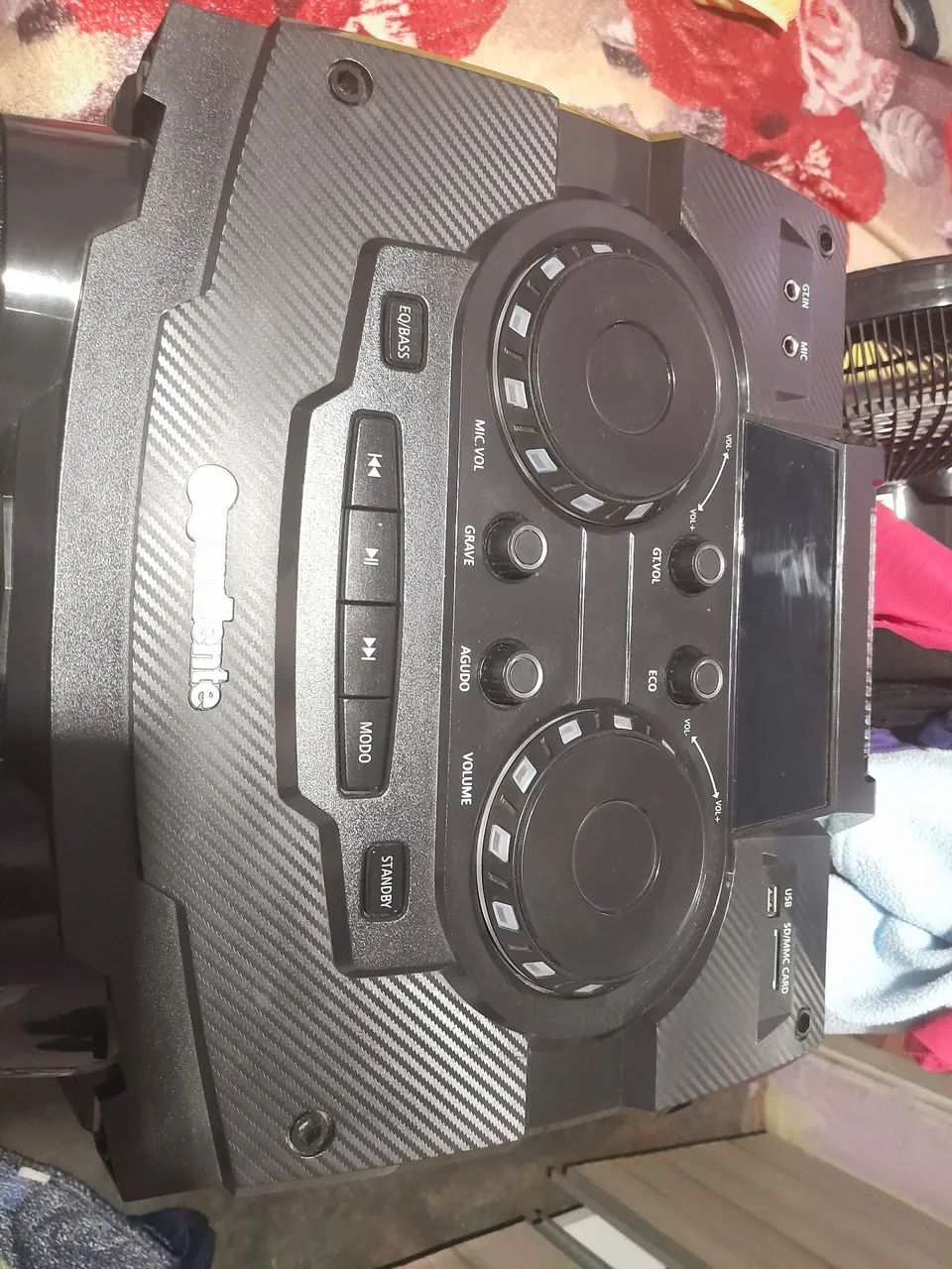 Caixa de Som Gradiente com Bluetooth e LED - Foto 5