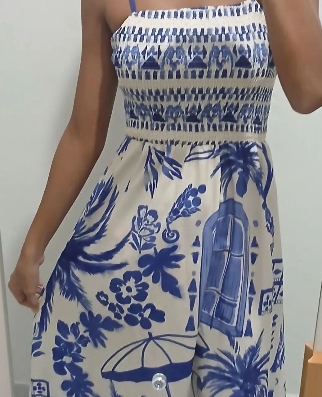 princess polly baby blue dress Blue-floral-dress-shein-Denina-Martin-7