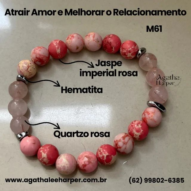 Pulseira Pedra Semipreciosa - Foto 5