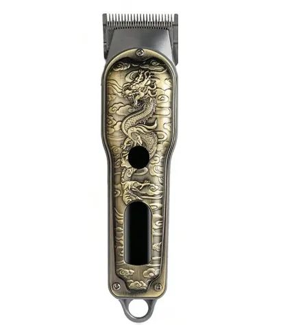 Máquina De Cortar Aparar Cabelo E Barba Com Display Sem Fio Recarregável z1313 - Foto 4