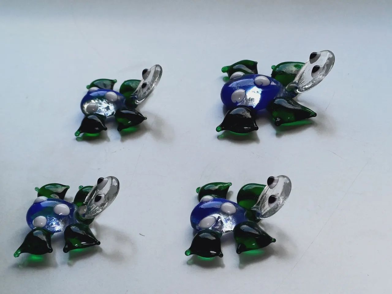 Miniatura de vidro 4 Tartarugas - Foto 2