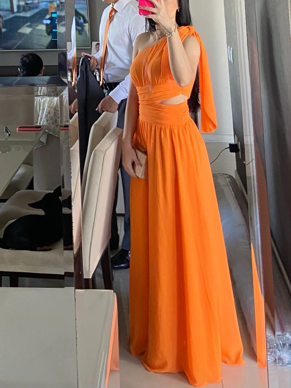 Vestido longo festa