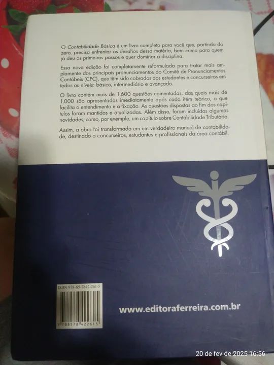 Contabilidade Básica 10ª edição - Ricardo J. Ferreira - Foto 3