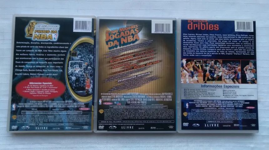 Dvd Coleção NBA - 3 Dvds (original) - Foto 2