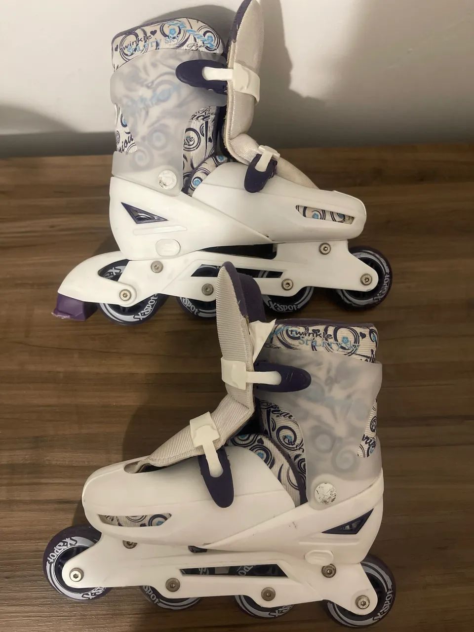 BAIXOU Patins roller in line tamanho 37 importado - Foto 5