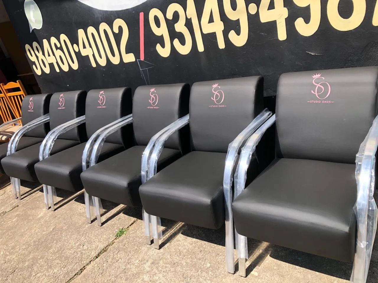 Poltronas de fábrica com opção de logo bordado  - Foto 2