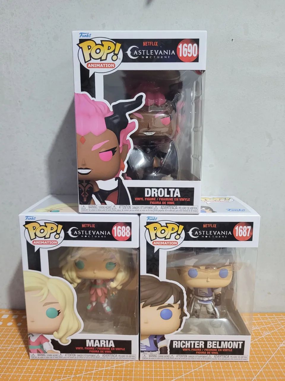 Funko Pop! Castlevania: Nocturne - Coleção 