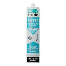 Fixa espelho 390g cola adesiva Siltrade