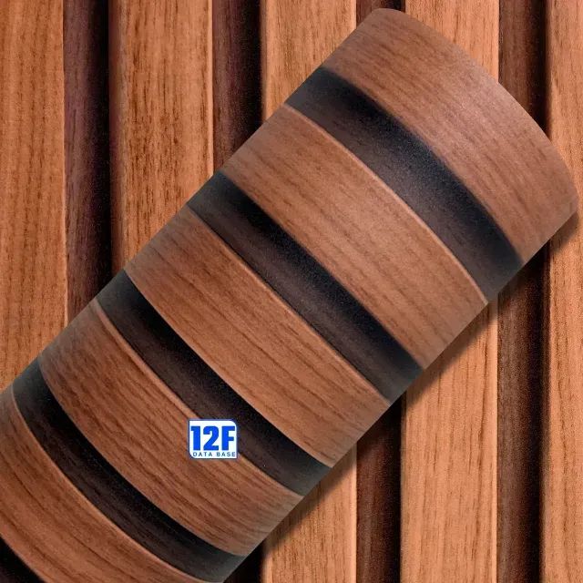 Adesivo de parede Alltak Decor Madeira Ripado Wood Vigo