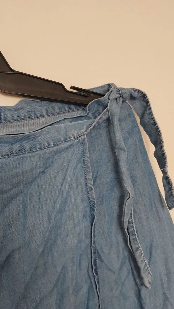 Saia longa jeans  - Foto 3