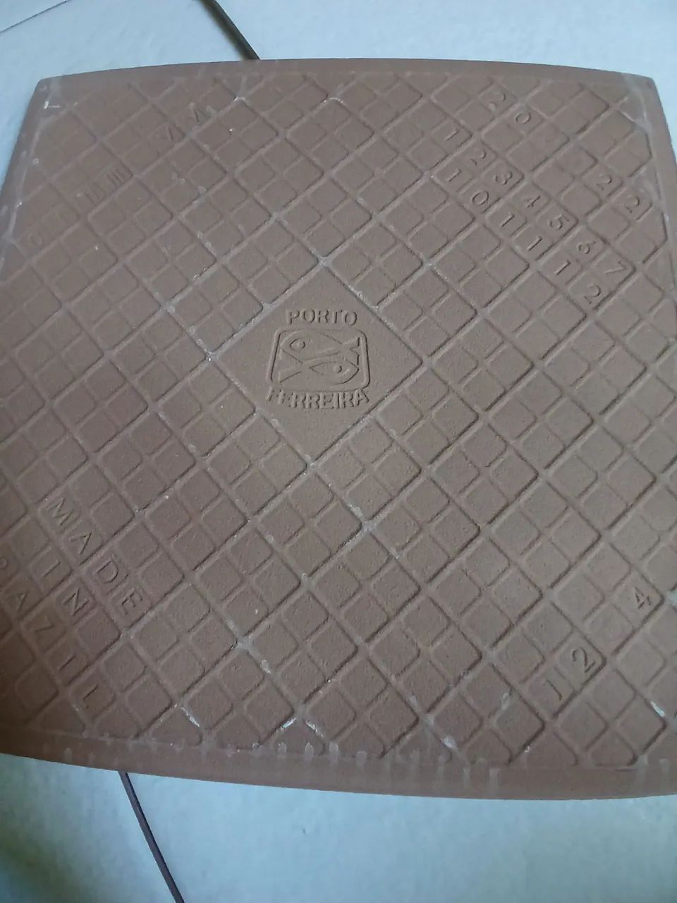 Piso cor branco  Porto Ferreira 25×25