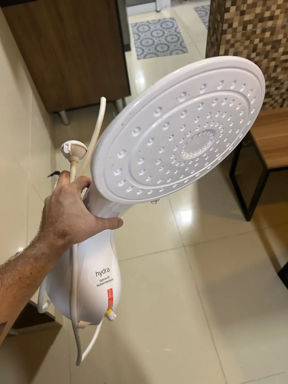 Chuveiro com resistência queimada !!!