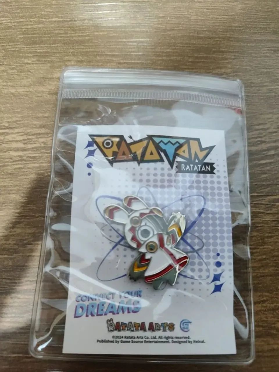 Pin do jogo Ratatan - Gamescom Latam 2025