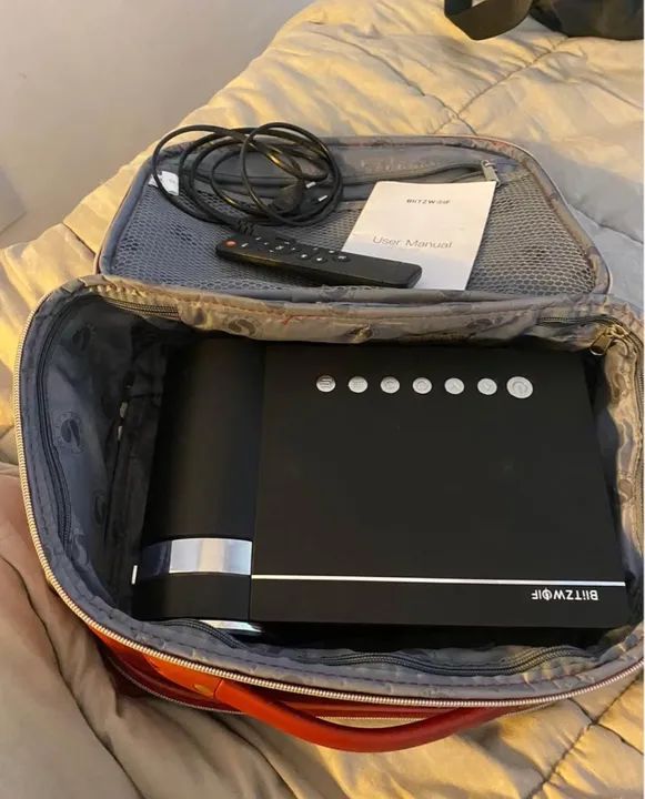 Projetor Blitzwolf Vp8 Full Hd 1080p Wifi Bluetooth Cor Preto - Foto 5