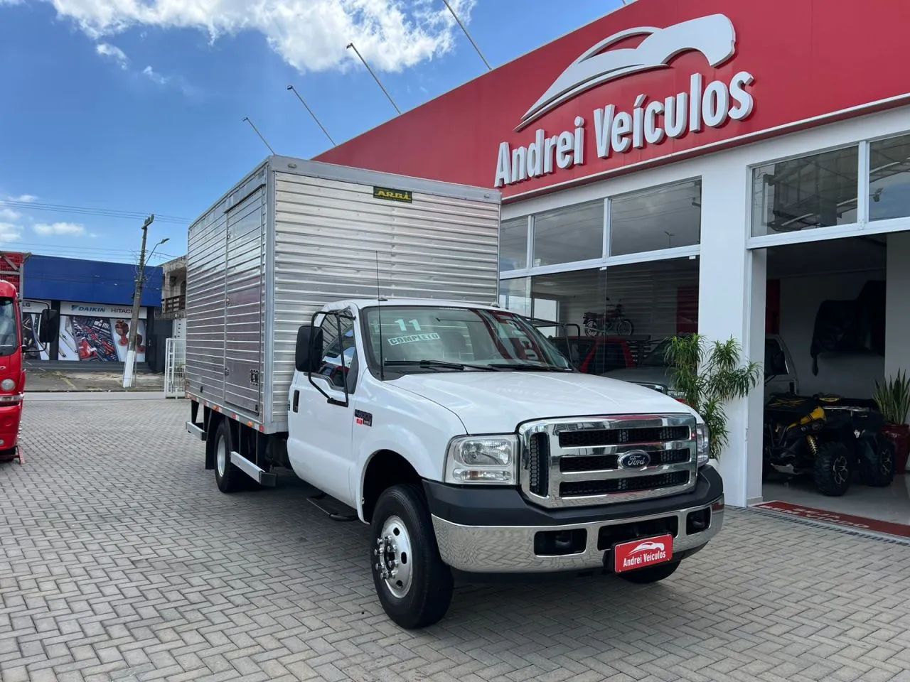 Ford F-4000 4x2 Completa Turbo Diesel Com Baú 2011